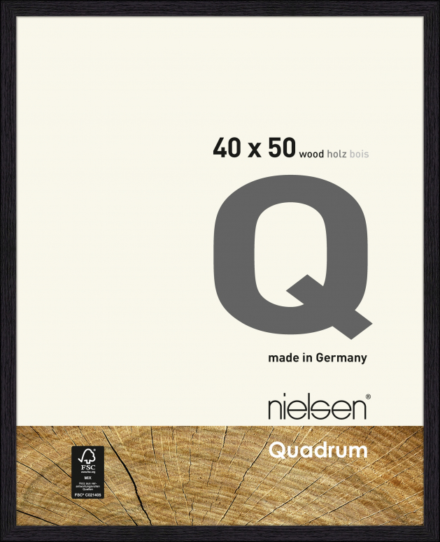 Nielsen 6540016 Quadrum rabenschw. 40x50cm